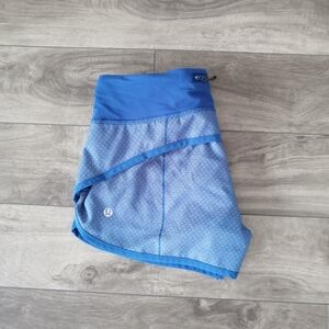 lululemon athletica Blue Women's Running Shorts